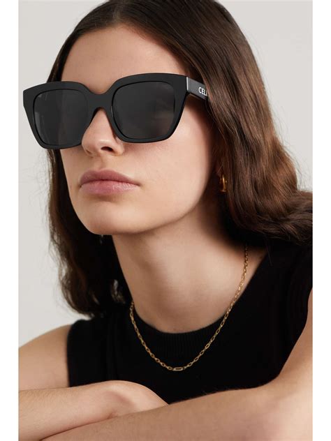 celine women tortoise sunglasses|oversized celine sunglasses.